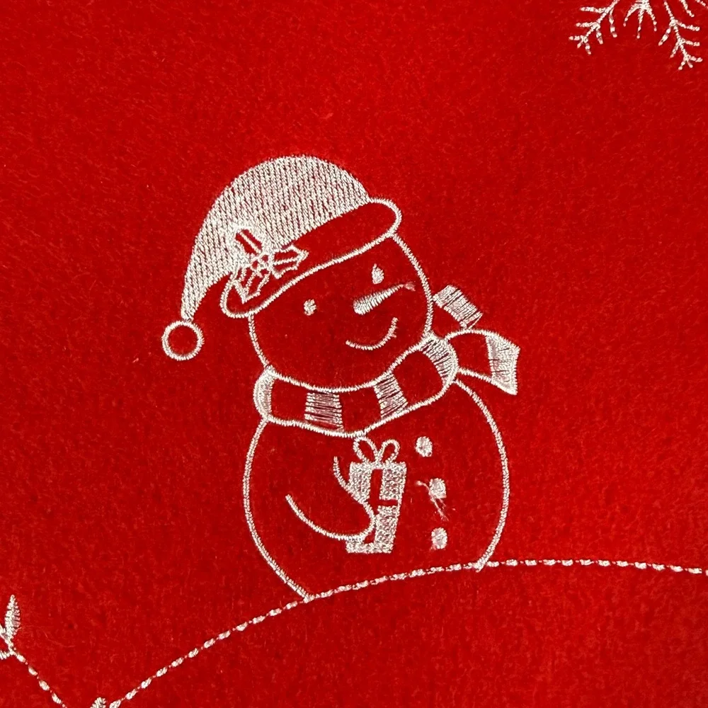 Christmas Snowman Tree 14